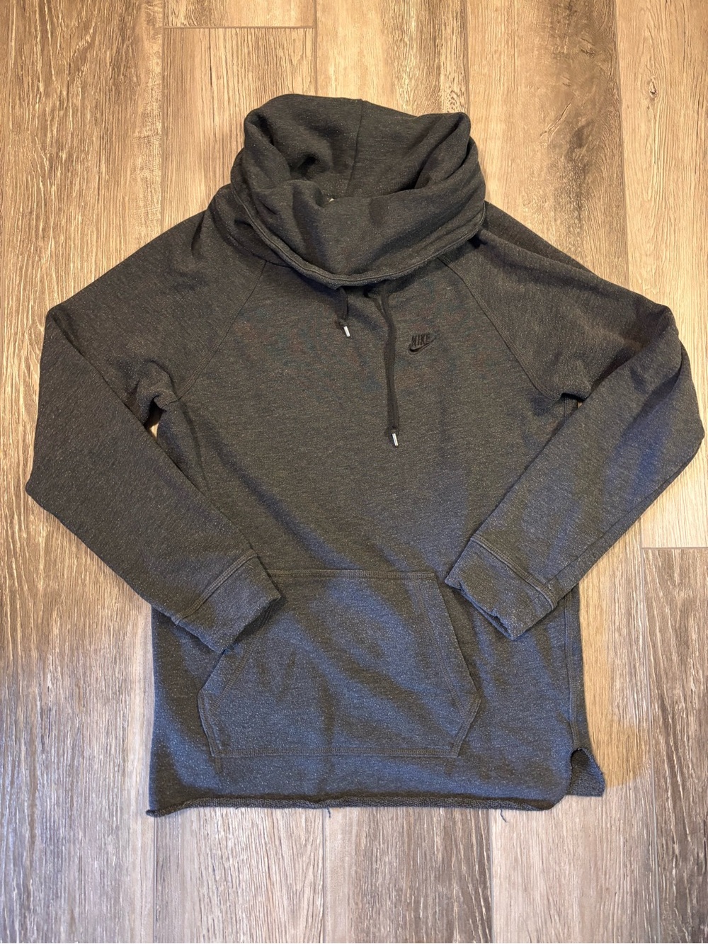 🩶Nike🩶 Dark Gray Funnel Neck Pullover Sweatshirt